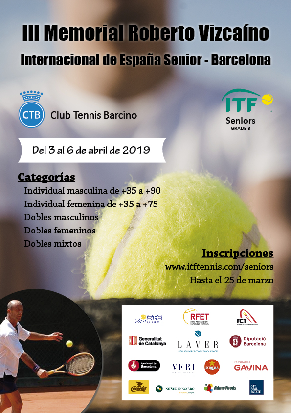 Cartel Torneo Roberto Vizcaíno