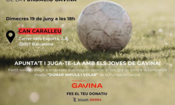 Partido de Fútbol Solidario a Favor de los niños (Fundació Gavina)