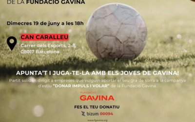 Partido de Fútbol Solidario a Favor de los niños (Fundació Gavina)