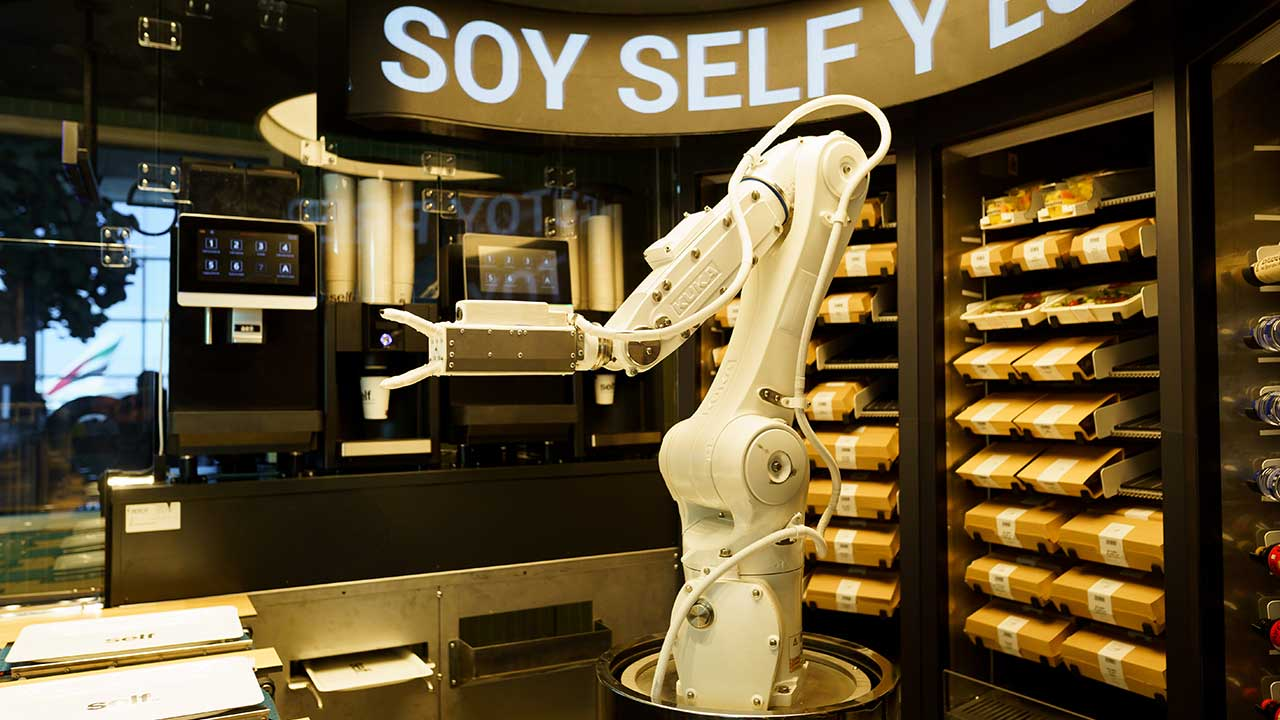 restaurante robotizado el prat